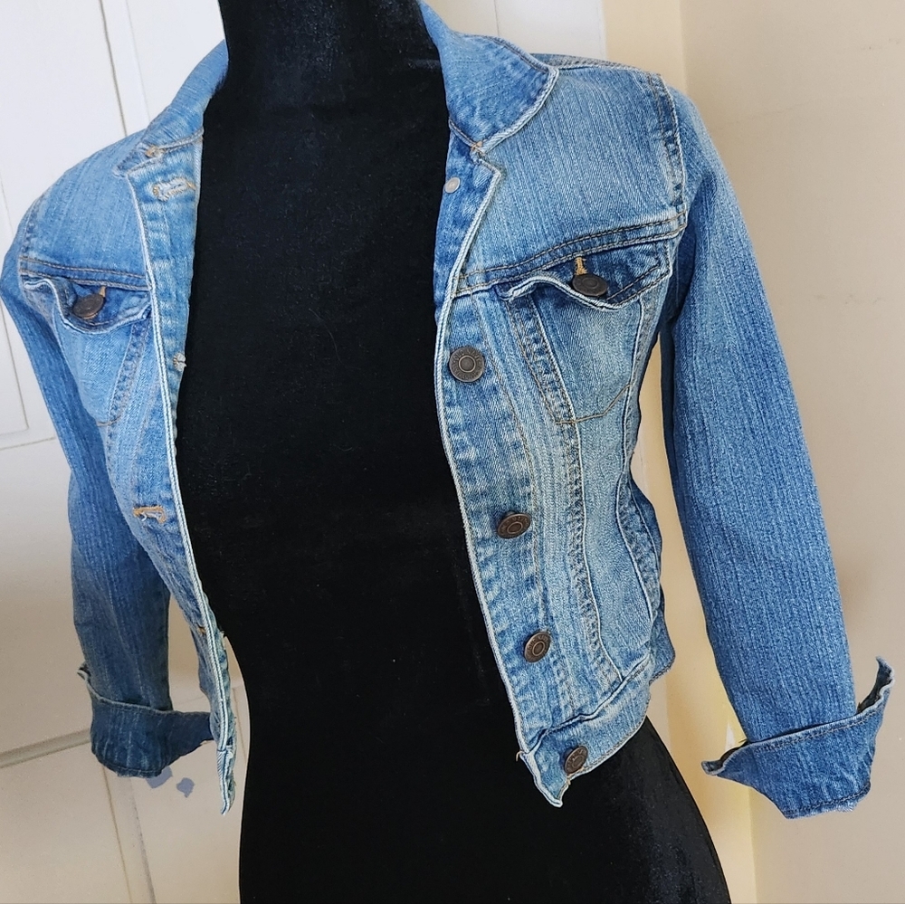 OLD NAVY Denim Jacket size S/P - Picture 5 of 8